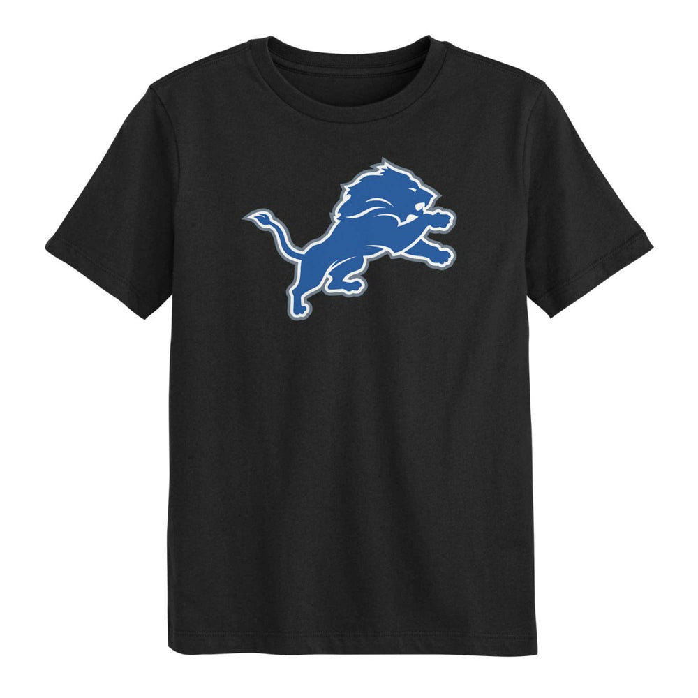 Detroit Lions Preschool Primary Logo T-Shirt - Black for sale