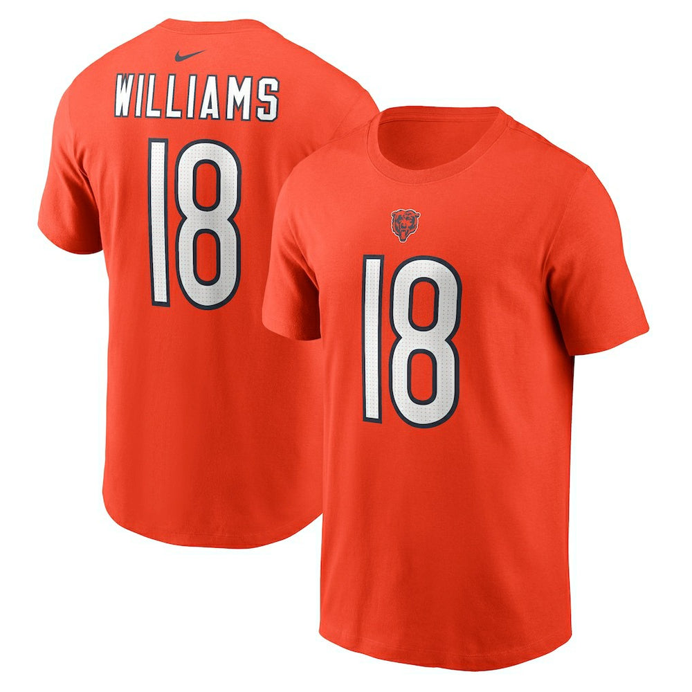 Caleb Williams Chicago Bears Name & Number T-Shirt - Orange | Nike discount