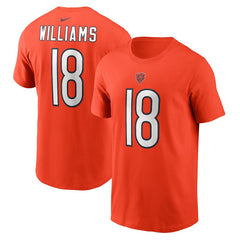 Caleb Williams Chicago Bears Name & Number T-Shirt - Orange | Nike discount
