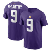 J.J. McCarthy Minnesota Vikings Youth Fuse Name & Number T-Shirt - Purple | Nike discount