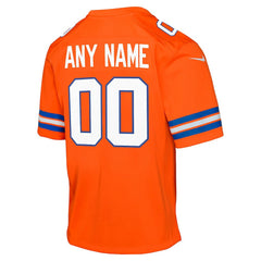 Denver Broncos Youth Mile High Collection 1977 Throwback Custom Game Jersey - Orange | Nike discount