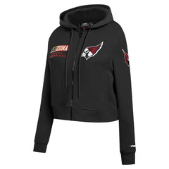 Arizona Cardinals Pro Standard Women's Split Logo Full-Zip Hoodie - Black online