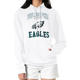 Philadelphia Eagles G-III 4Her by Carl Banks Women's Team Logo Graphic Fleece Tri-Blend Pullover Hoodie - White on sale