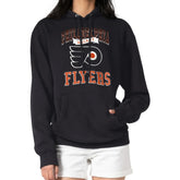Philadelphia Flyers G-III 4Her by Carl Banks Women's Team Logo Tri-Blend Fleece Pullover Hoodie Black