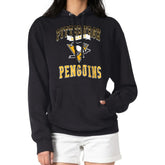 Pittsburgh Penguins G-III 4Her by Carl Banks Women's Team Logo Tri-Blend Fleece Pullover Hoodie Black