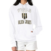 Vegas Golden Knights G-III 4Her by Carl Banks Women's Team Logo Tri-Blend Fleece Pullover Hoodie White