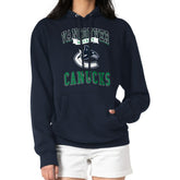Vancouver Canucks G-III 4Her by Carl Banks Women's Team Logo Tri-Blend Fleece Pullover Hoodie Navy