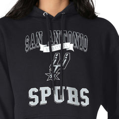 San Antonio Spurs G-III 4Her by Carl Banks Women's Graphic Fleece Pullover Hoodie - Black on sale