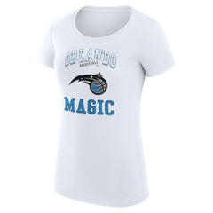Orlando Magic G-III 4Her by Carl Banks Women's Super-Slim Fit Lightweight Team Logo T-Shirt sale - White for sale