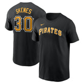 Paul Skenes Pittsburgh Pirates Fuse Name & Number T-Shirt - Black | Nike