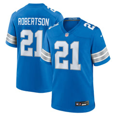 Amik Robertson Detroit Lions Game Jersey - Blue | Nike online