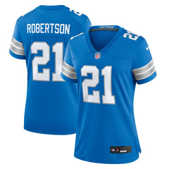 Amik Robertson Detroit Lions Women's Team Game Jersey - Blue | Nike outlet