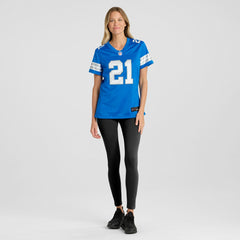 Amik Robertson Detroit Lions Women's Team Game Jersey - Blue | Nike outlet