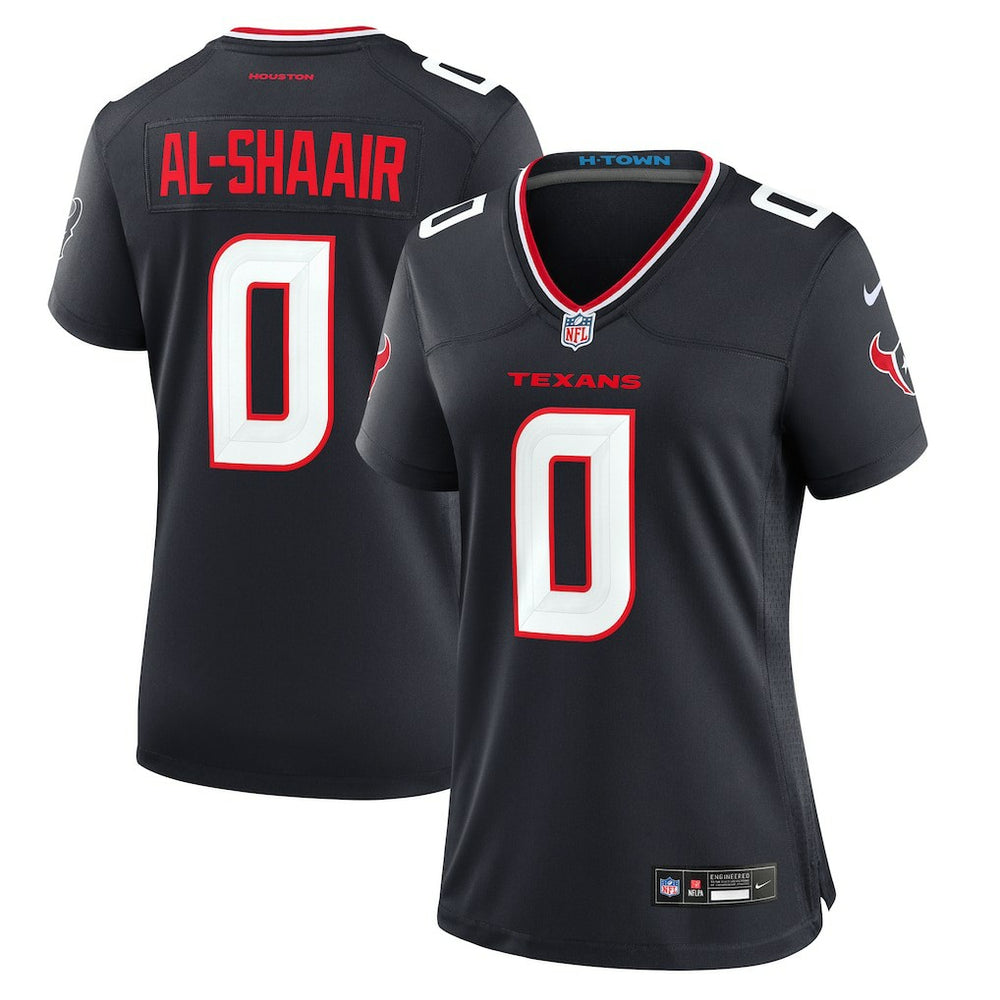 Azeez Al-Shaair Houston Texans Women's Team Game Jersey - Navy | Nike on sale