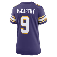 J.J. McCarthy Minnesota Vikings Women's 2nd Alternate Player Game Jersey - Purple | Nike online