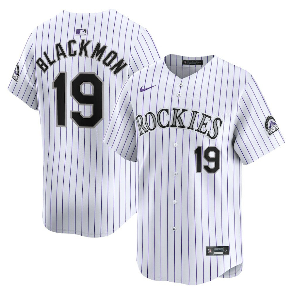 Charlie Blackmon Colorado Rockies Youth Home Limited Player Jersey - White | Nike