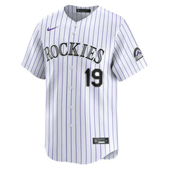 Charlie Blackmon Colorado Rockies Youth Home Limited Player Jersey - White | Nike