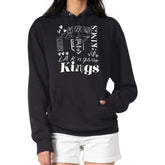 Los Angeles Kings G-III 4Her by Carl Banks Women's Collage Team Graphic Tri-Blend Fleece Pullover Hoodie Black