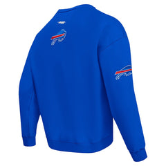 Buffalo Bills Pro Standard Turn It Up Drop Shoulder Pullover Sweatshirt - Royal discount