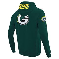 Green Bay Packers Pro Standard Split Logo Double Knit Full-Zip Hoodie - Green sale