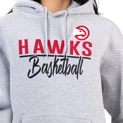 Atlanta Hawks G-III 4Her by Carl Banks Women's Graphics Fleece Pullover Hoodie - Heather Gray outlet