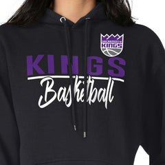 Sacramento Kings G-III 4Her by Carl Banks Women's Graphics Fleece Pullover Hoodie - Black cheap