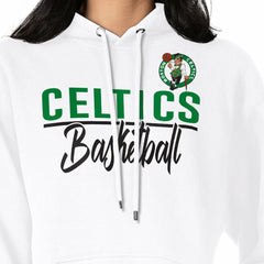 Boston Celtics G-III 4Her by Carl Banks Women's Graphics Fleece Pullover Hoodie - White online