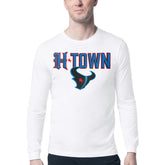 Houston Texans Starter H-Town Graphic Long Sleeve T-Shirt - White on sale