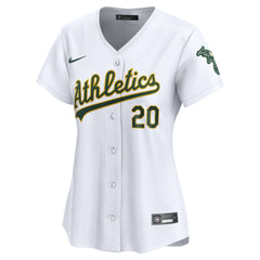Zack Gelof Athletics Women's Home Limited Player Jersey - White | Nike