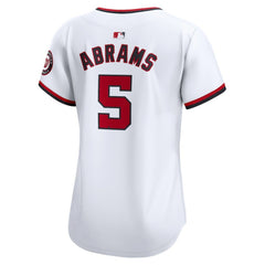 CJ Abrams Washington Nationals Women's Home Limited Player Jersey - White | Nike