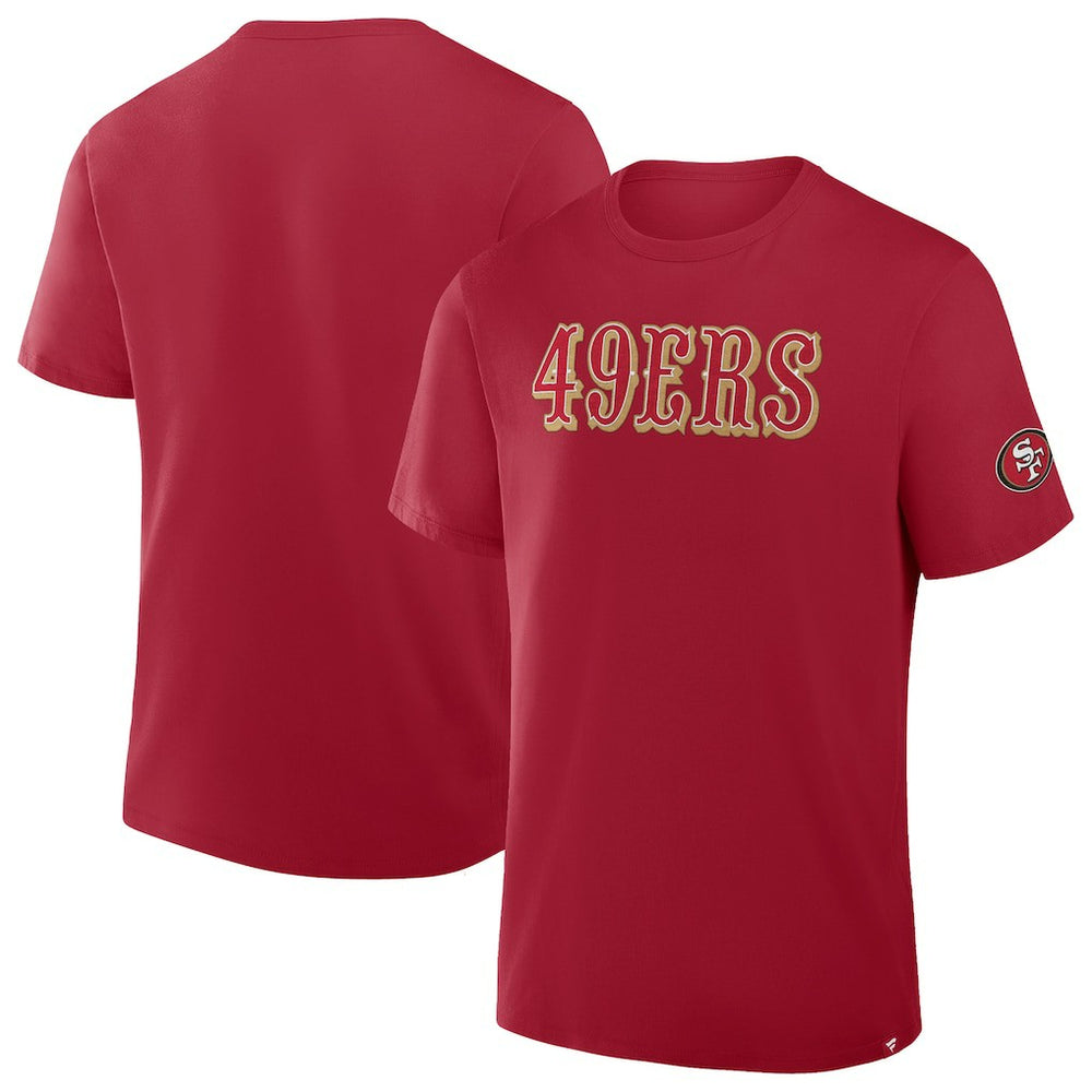 San Francisco 49ers Option Route Legacy T-Shirt - Scarlet cheap