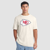 Kansas City Chiefs Slub T-Shirt - Cream sale