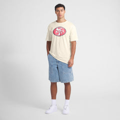 San Francisco 49ers Slub T-Shirt - Cream on sale