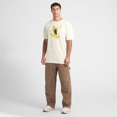 Pittsburgh Steelers Slub T-Shirt - Cream for sale