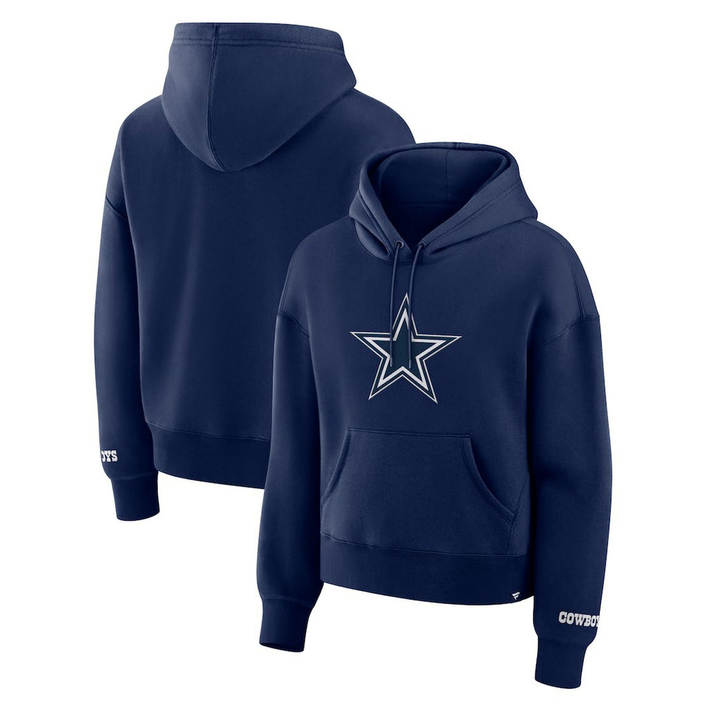 Dallas Cowboys Women's Legacy Fleece Pullover Hoodie - Navy on sale