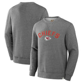 Kansas City Chiefs Loop Terry Pullover Sweatshirt - Heather Gray online
