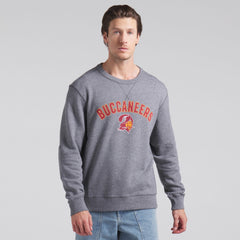 Tampa Bay Buccaneers Loop Terry Pullover Sweatshirt - Heather Gray cheap