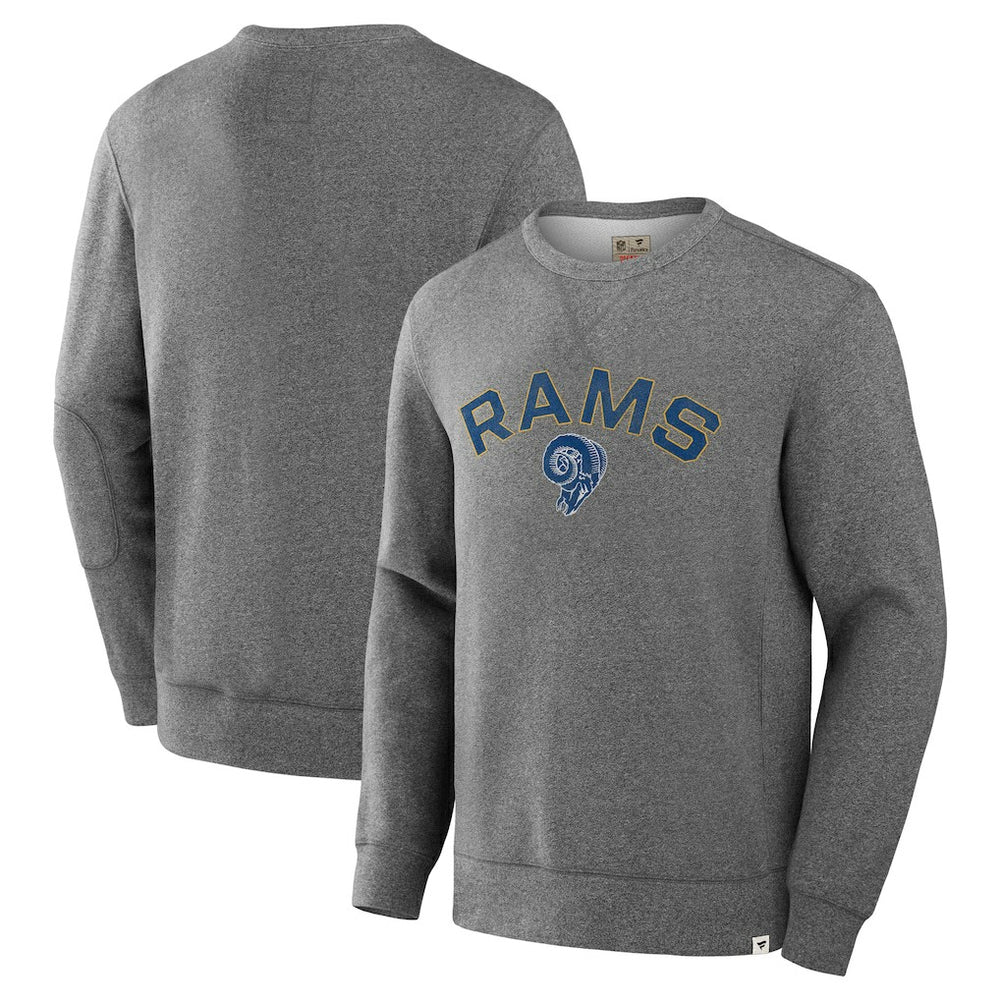 Los Angeles Rams Loop Terry Pullover Sweatshirt - Heather Gray online