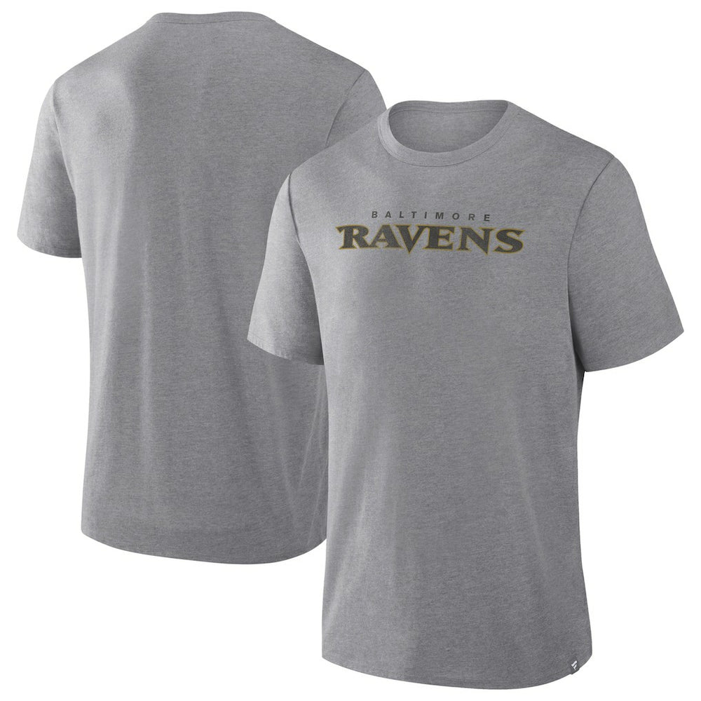 Baltimore Ravens Pass Rush Tri-Blend T-Shirt - Heather Gray sale
