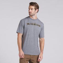 Baltimore Ravens Pass Rush Tri-Blend T-Shirt - Heather Gray sale