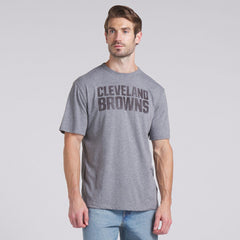 Cleveland Browns Pass Rush Tri-Blend T-Shirt - Heather Gray on sale