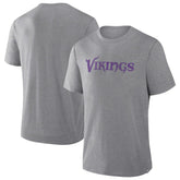 Minnesota Vikings Pass Rush Tri-Blend T-Shirt - Heather Gray sale