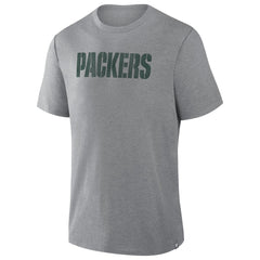 Green Bay Packers Pass Rush Tri-Blend T-Shirt - Heather Gray on sale
