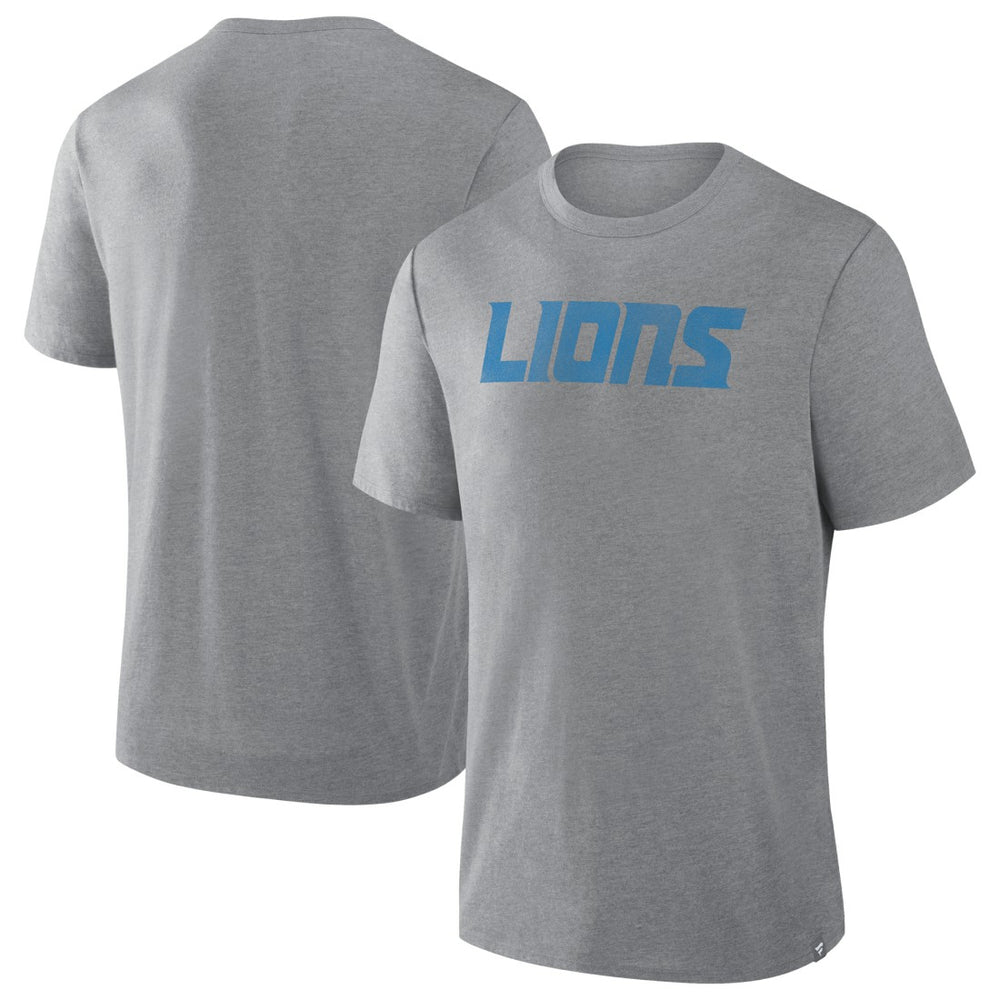 Detroit Lions Pass Rush Tri-Blend T-Shirt - Heather Gray outlet