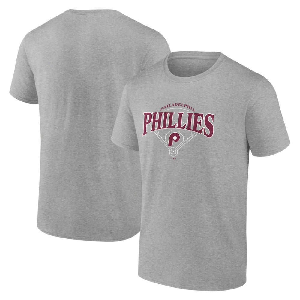 Philadelphia Phillies Home Field T-Shirt - Heather Gray