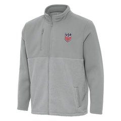 USMNT Antigua Daily Fused Full-Zip Jacket - Gray outlet