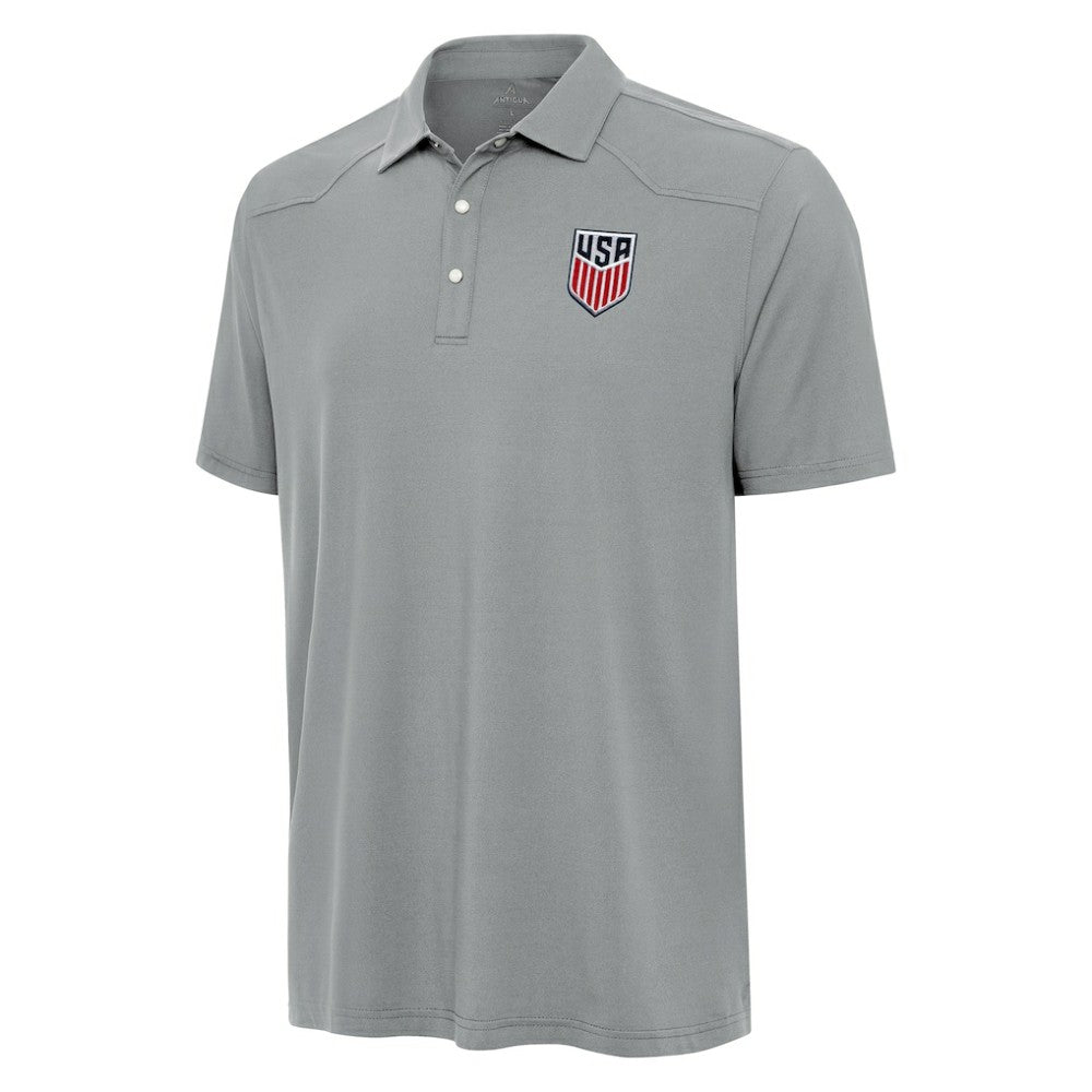 USMNT Antigua Western Polo - Gray for sale
