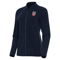 USMNT Antigua Women's Continual Full-Zip Jacket - Navy cheap