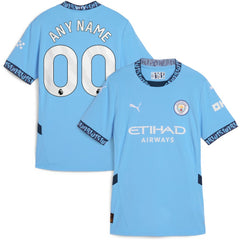 Manchester City Women's 2024/25 Home Replica Custom Jersey - Light Blue | Puma discount