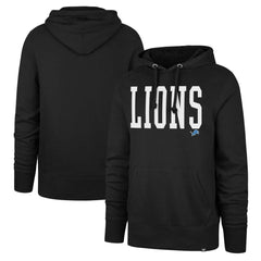 Detroit Lions '47 Dime Headline Pullover Hoodie - Black outlet